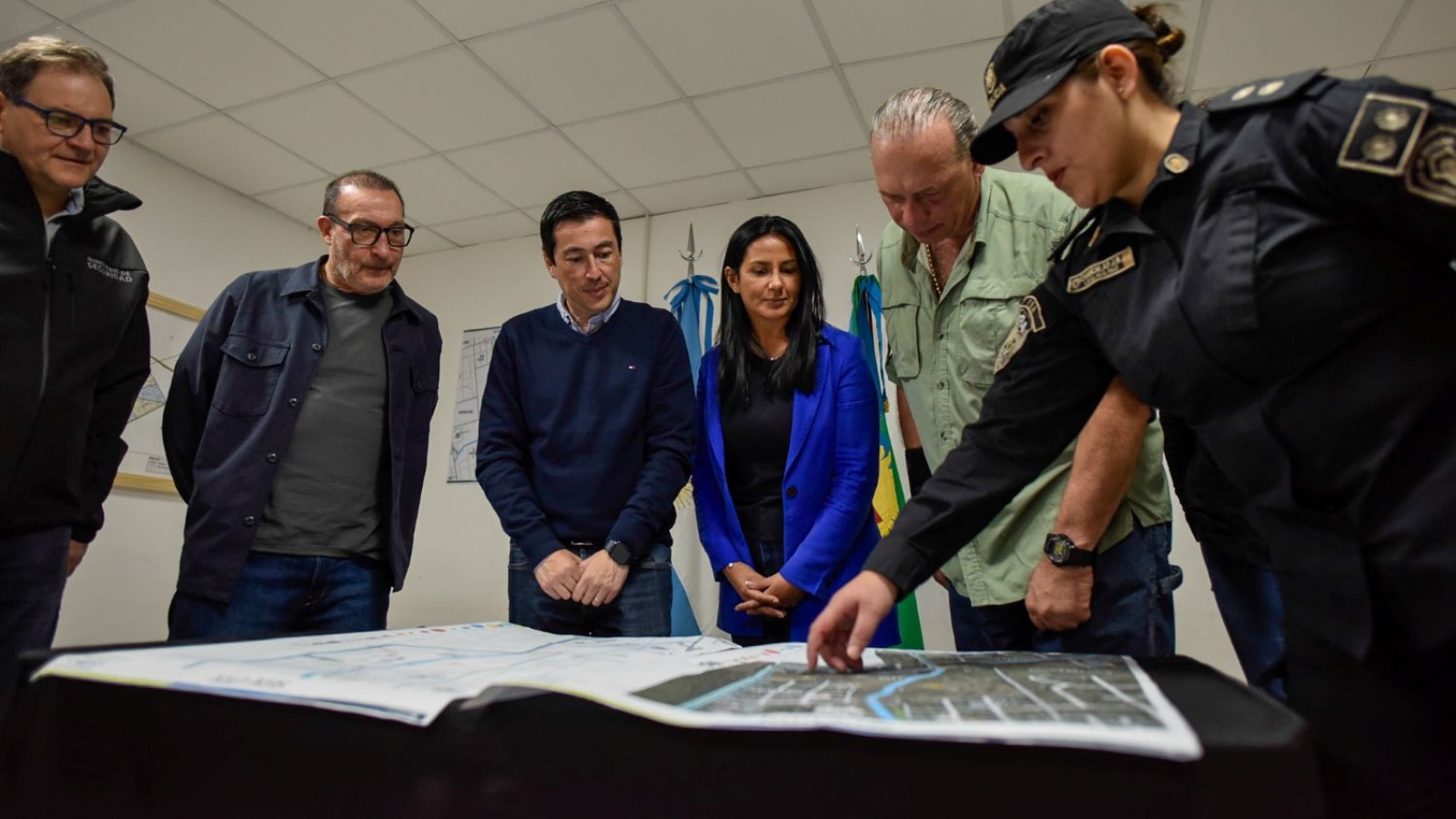 Se realizó la puesta en valor de la sede Unidad Táctica de Operaciones Intermedias (UTOI) de Malvinas Argentinas