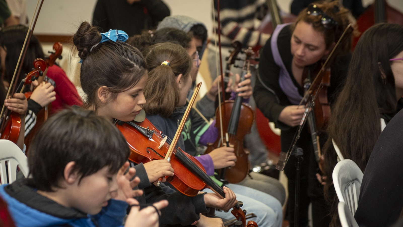 Las Orquestas Infanto Juveniles "Baires" y "Ricardo Carpani" se preparan para un gran concierto en Tecnópolis