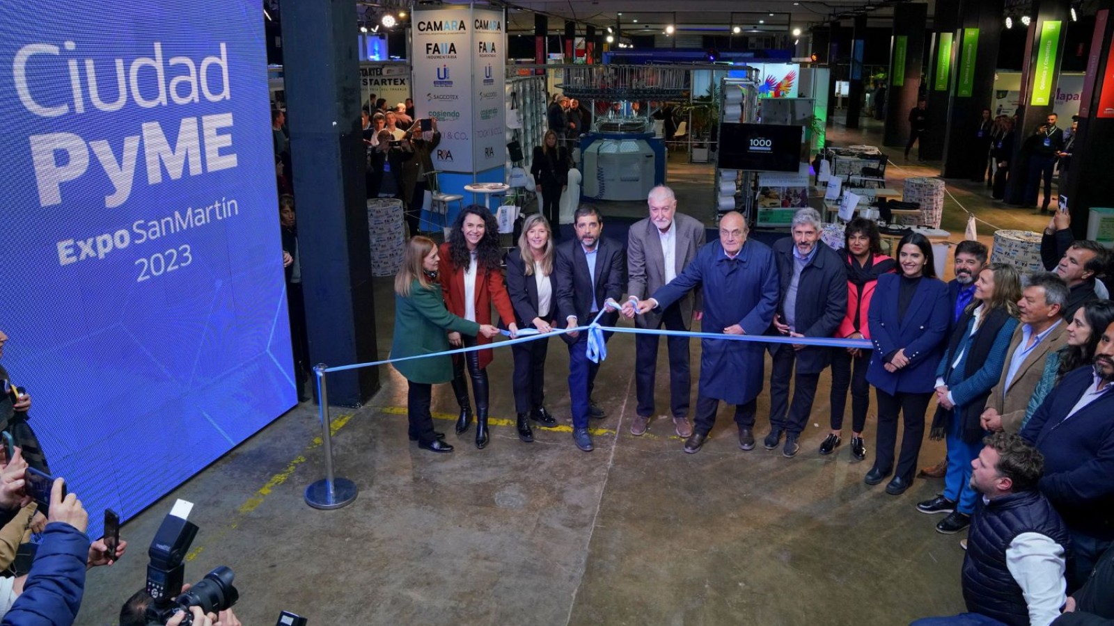 Fernando Moreira inauguró la Expo Ciudad PyME de San Martín