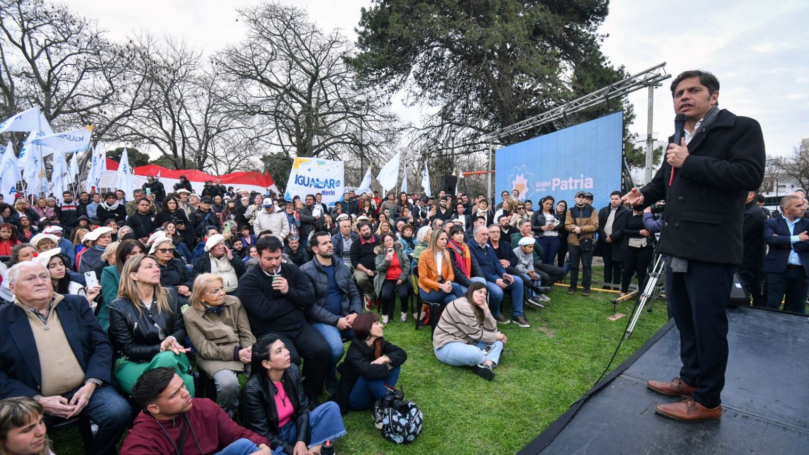 Kicillof: "La derecha irá contra todas las expresiones del campo popular porque su proyecto es la quita de derechos"