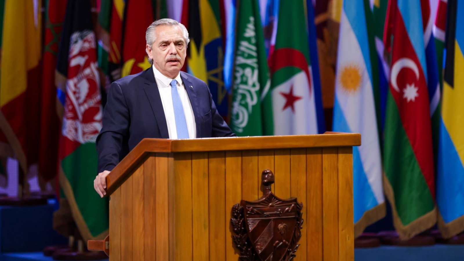 Alberto Fernández: "Hay que cambiar el sistema financiero internacional, que sigue operando con las mismas lógicas de siempre"