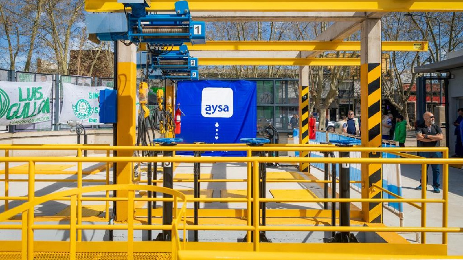 AySA inauguró una nueva estación de bombeo cloacal beneficiando a 7.100 habitantes de Almirante Brown
