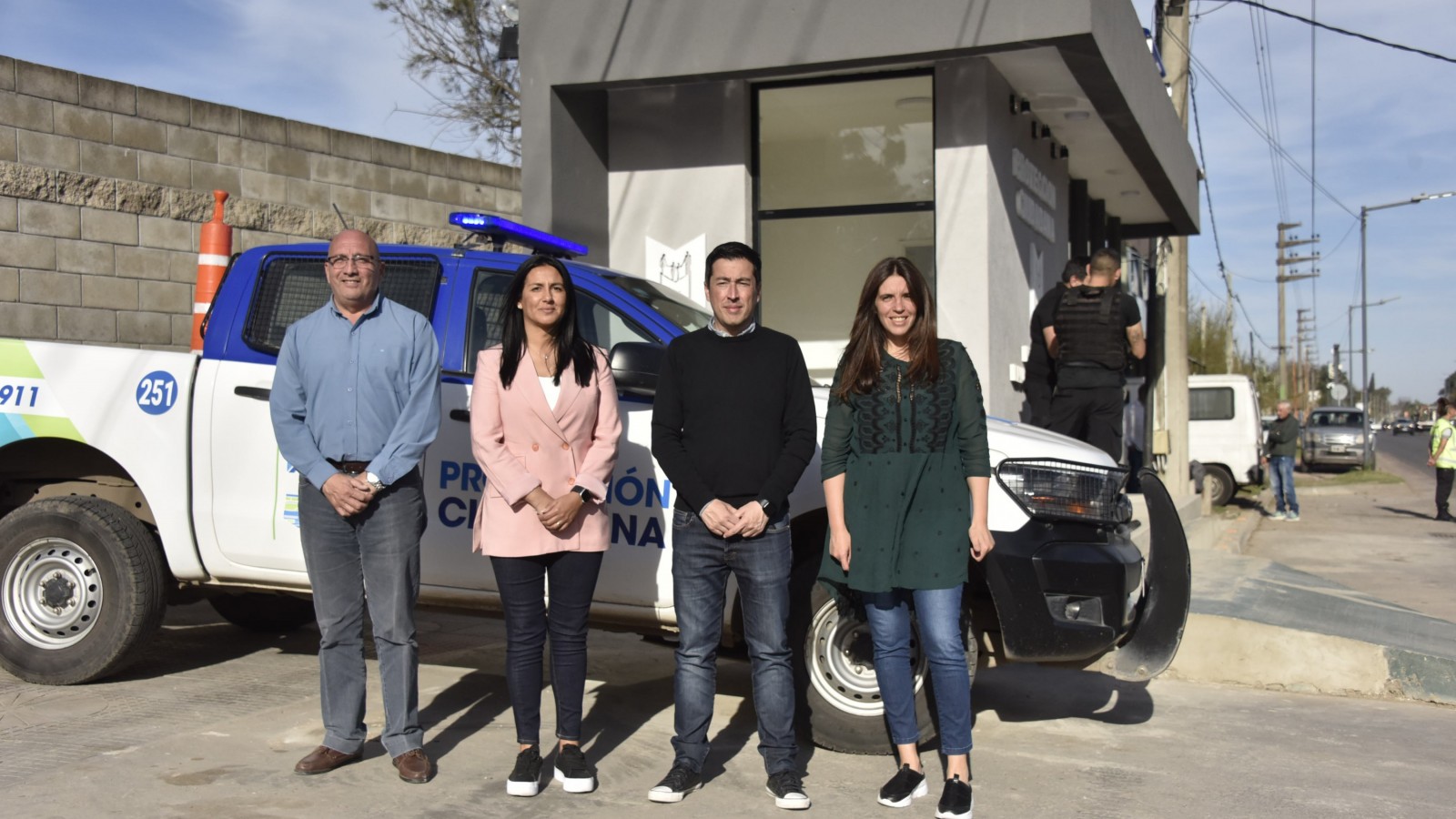 Se realizó la puesta en valor de Puestos de Protección Ciudadana en Malvinas Argentinas