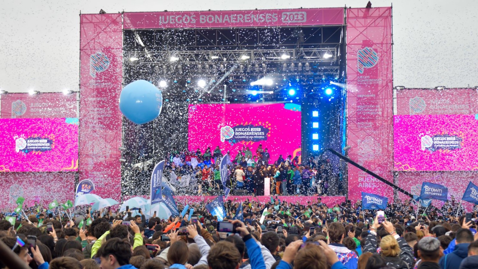 El gobernador Kicillof inauguró en Mar del Plata los "Juegos Bonaerenses 2023"