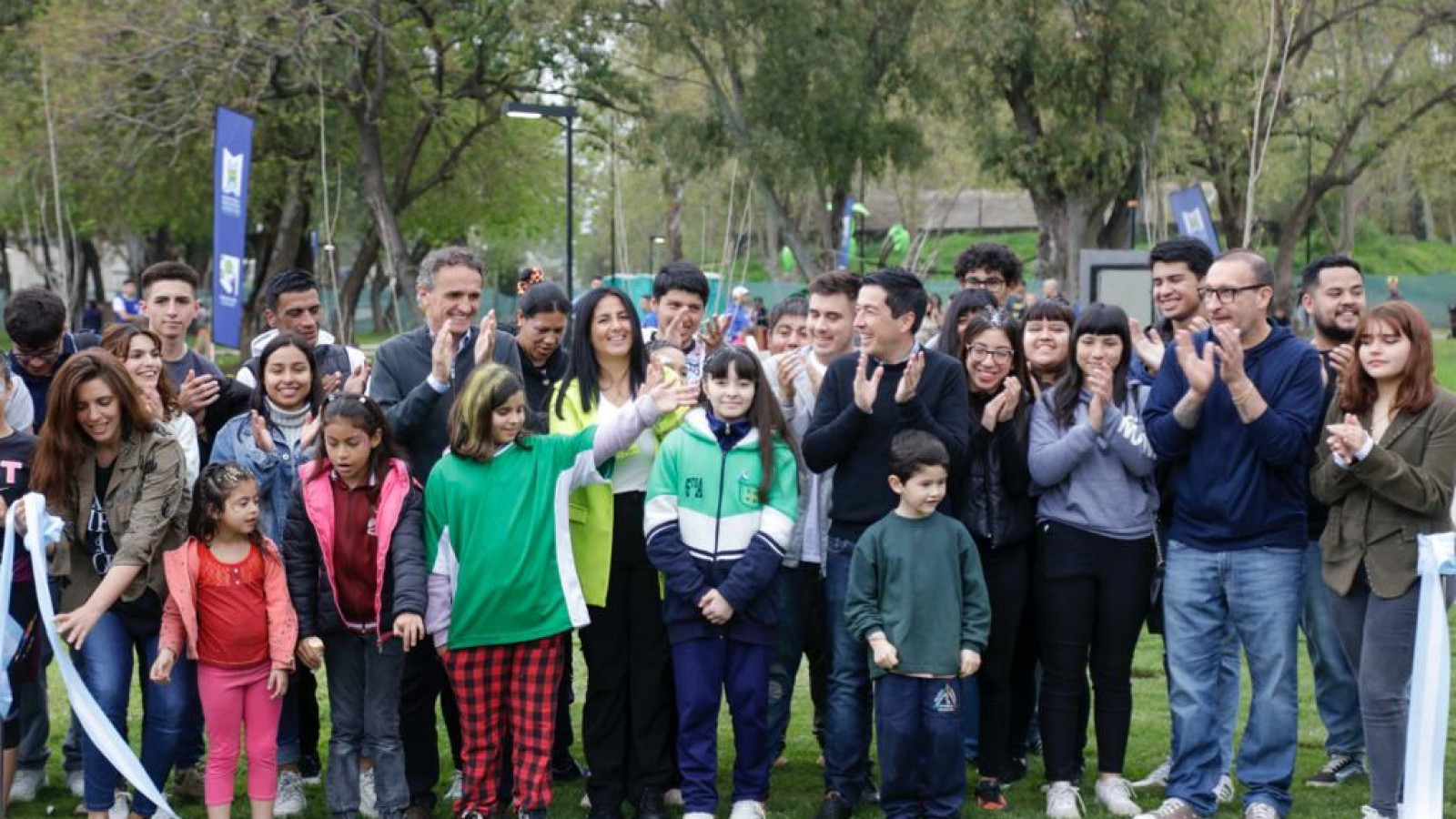 En Malvinas Argentinas, Katopodis y Nardini inauguraron el Parque de La Laguna