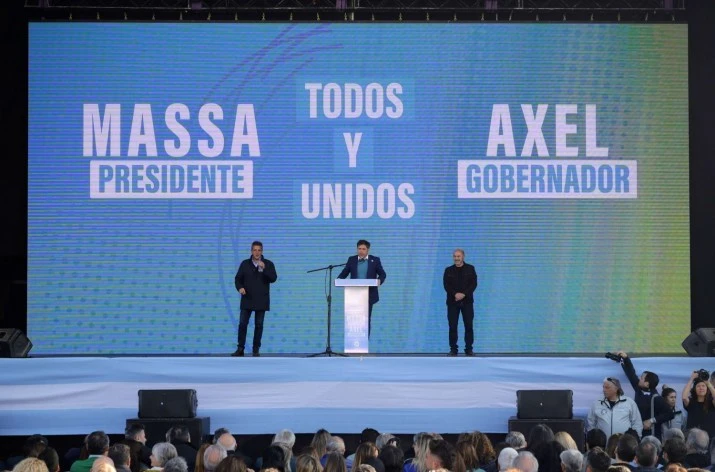 Kicillof: "La boleta de Unión por la Patria funcionará como un escudo para defender los derechos de nuestro pueblo"