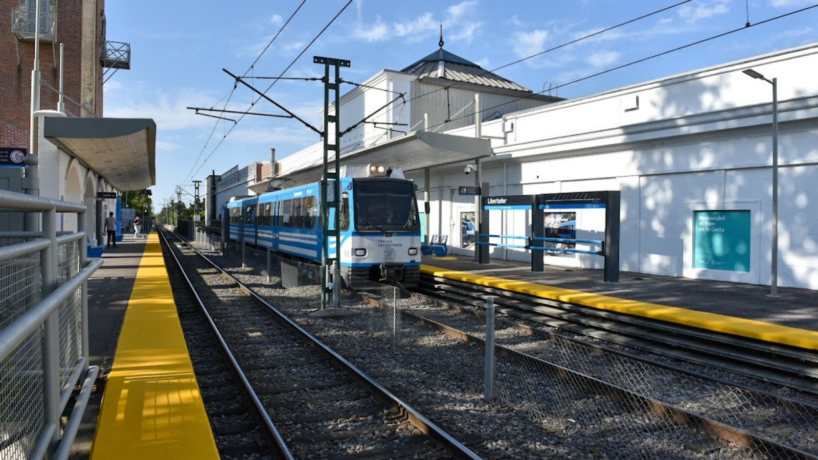 El Tren de la Costa renovó la estación Libertador en Olivos