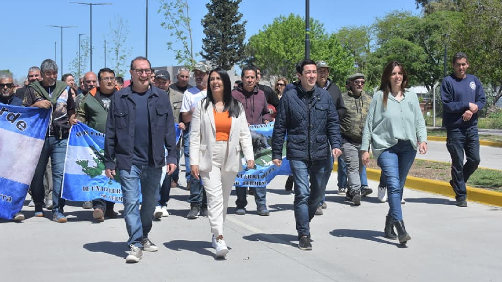 Se realizó la habilitación de la Av. Héroes de Malvinas, en Ing. Pablo Nogués