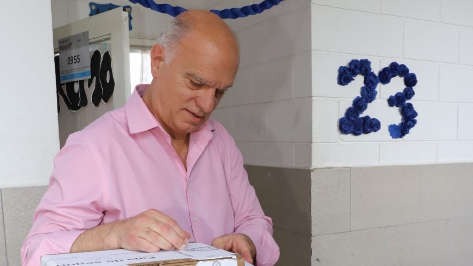 Grindetti convocó a votar con alegría y compromiso por el país y la provincia