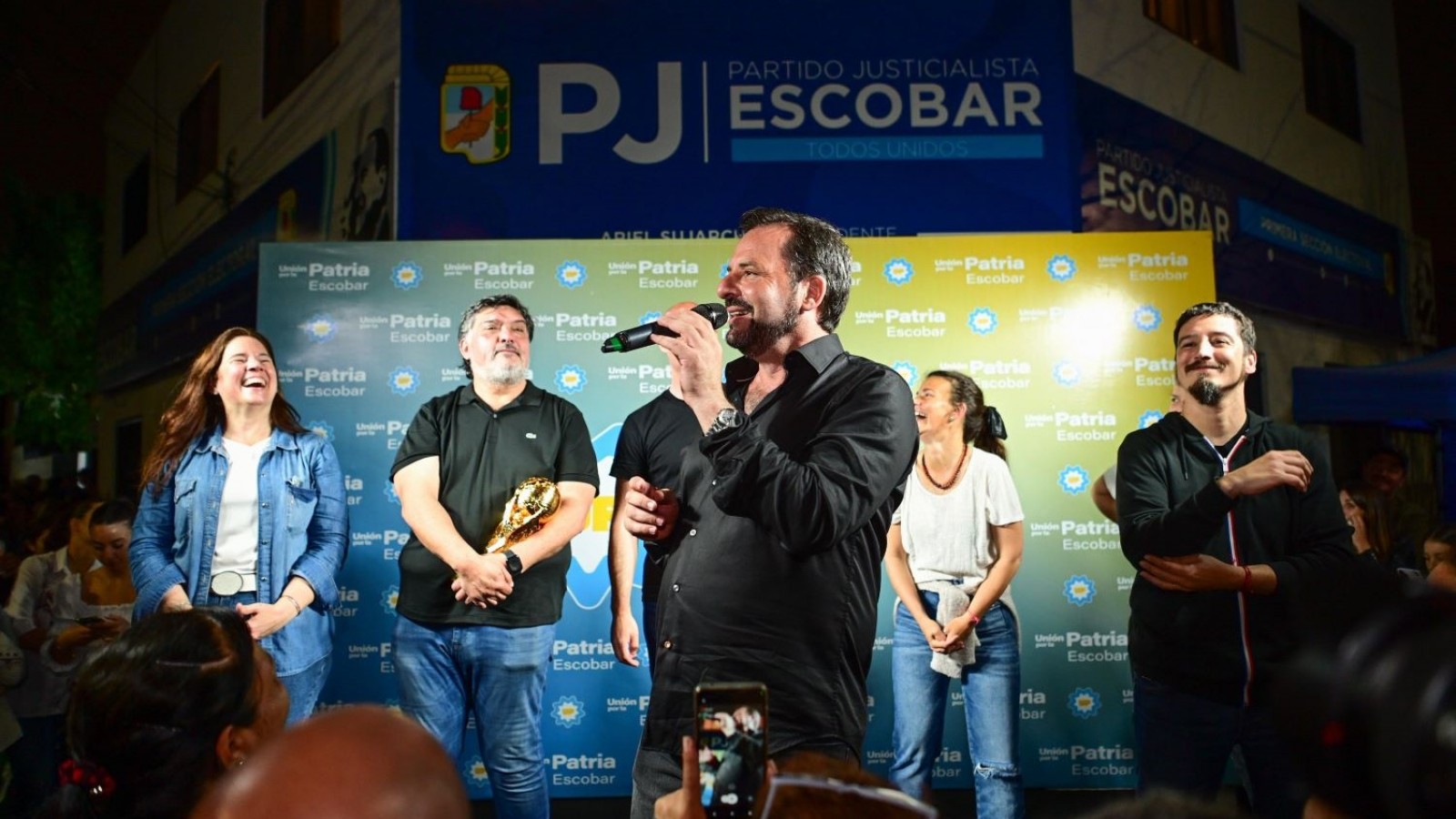 Ariel Sujarchuk logra el 52% de los votos y se convierte en el primer intendente de la historia de Escobar en ser electo por tercera vez