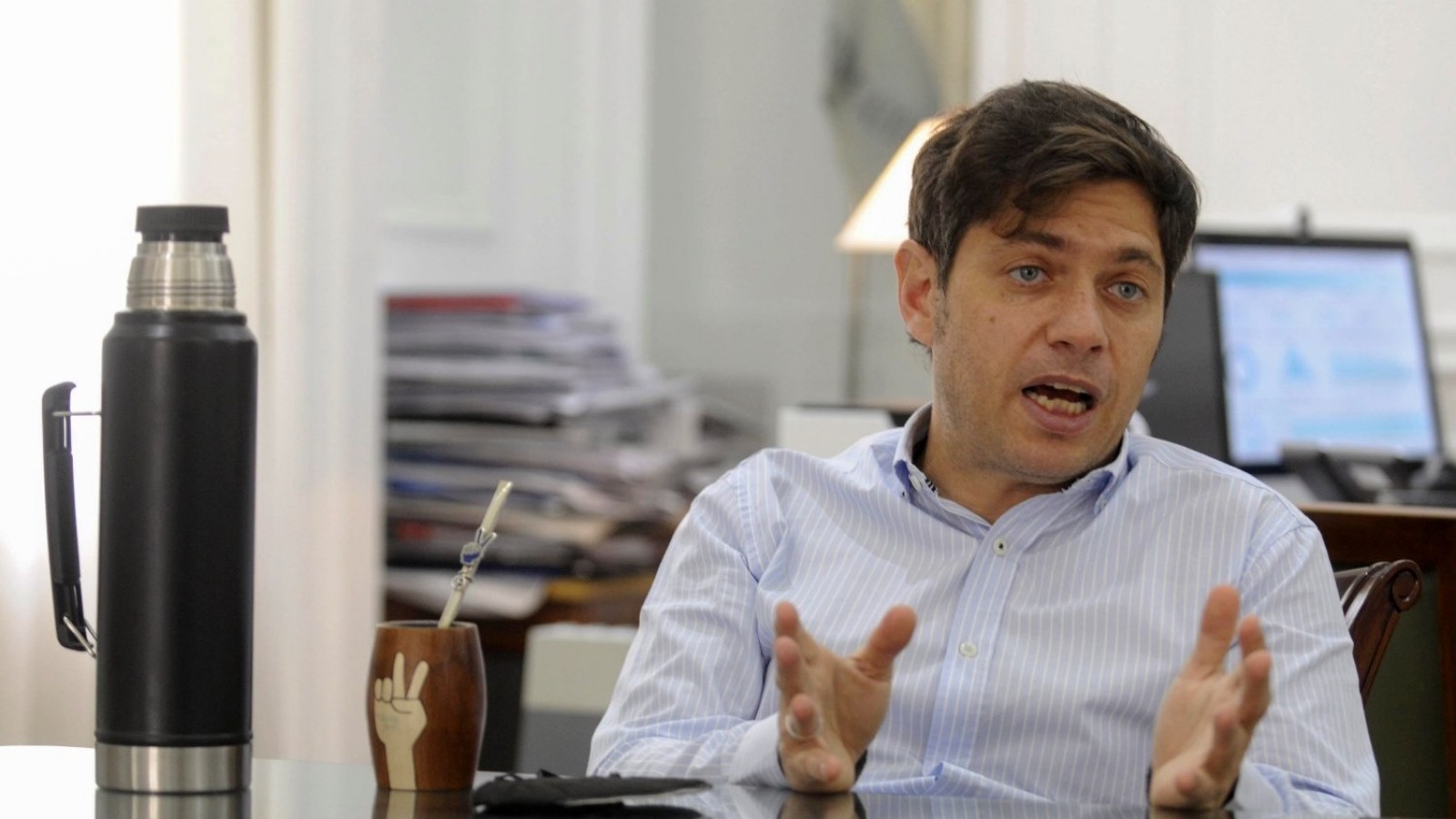 Axel Kicillof: "El Presidente fue parte una estafa mundial, esto es un delito"