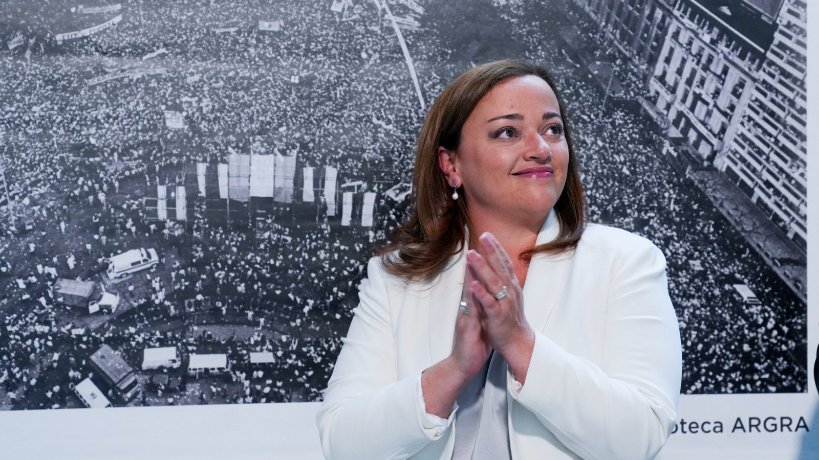 Cecilia Moreau instó a la "unidad nacional para que el bienestar de los argentinos sea el objetivo más importante"