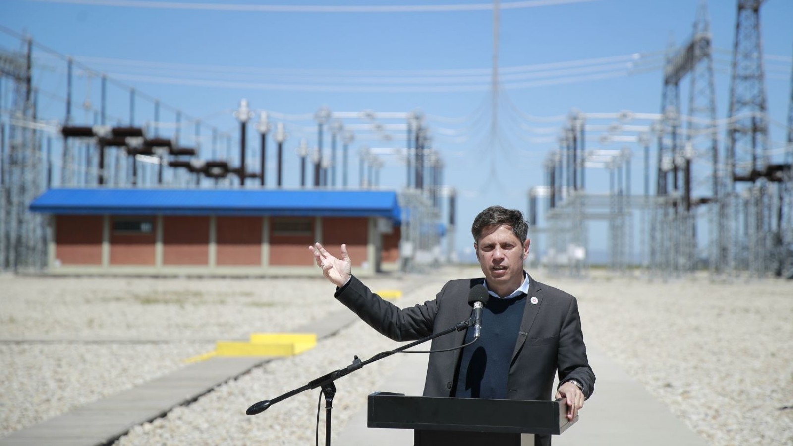 El gobernador Axel Kicillof inauguró la nueva Estación Transformadora Vivoratá