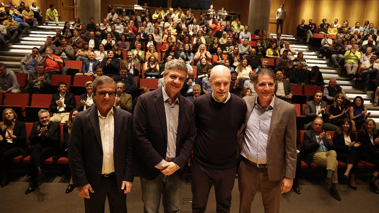 Rodríguez Larreta y Jorge Macri respaldaron la gestión de AUSA y destacaron el trabajo conjunto entre el Estado porteño y los gremios