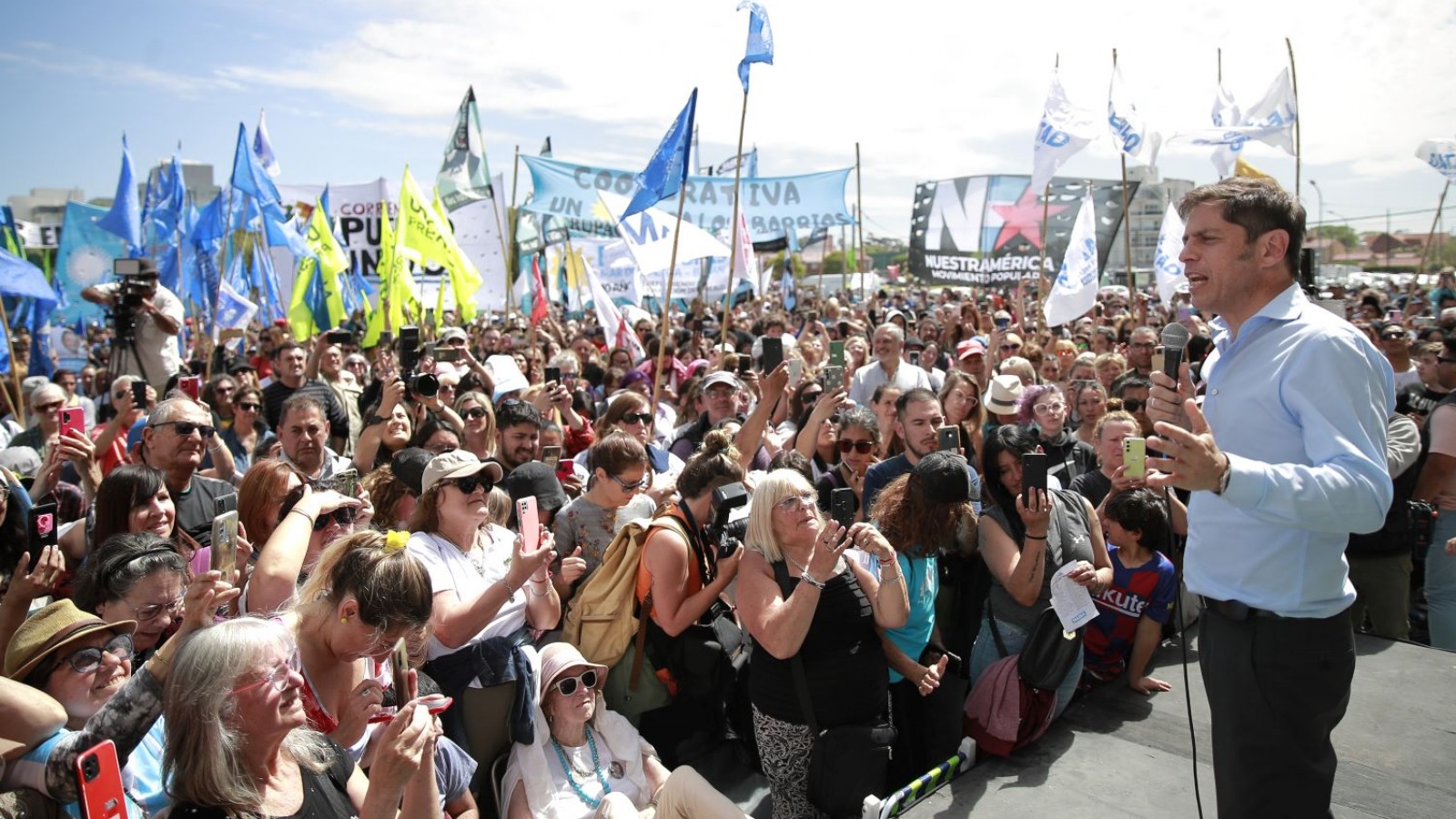 Kicillof: "En el balotaje no hay lugar para medias tintas: votaremos en defensa de la democracia, el trabajo y los derechos"