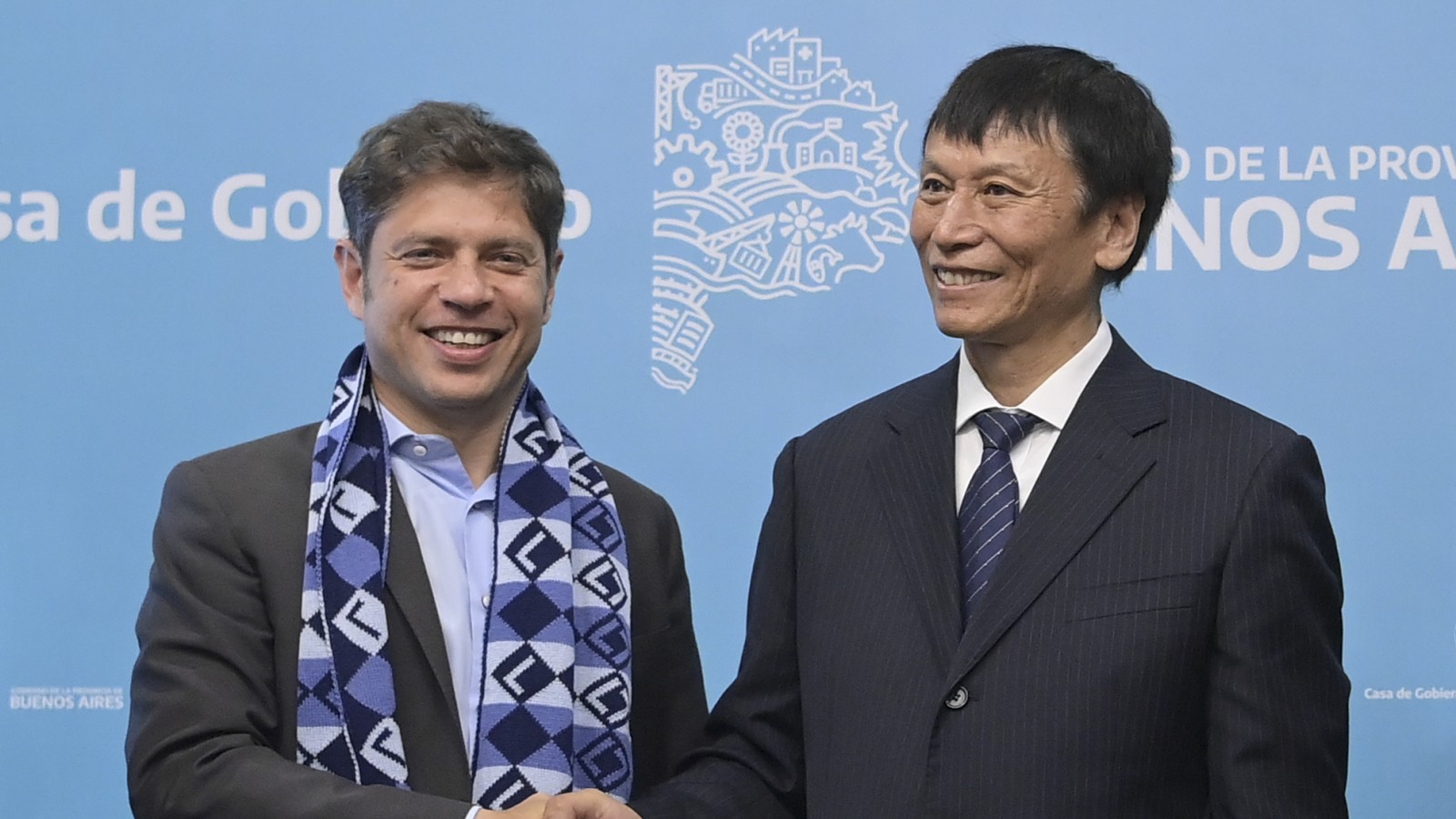 Kicillof anunció inversiones de una empresa china por US$1.250 millones en el puerto de Bahía Blanca