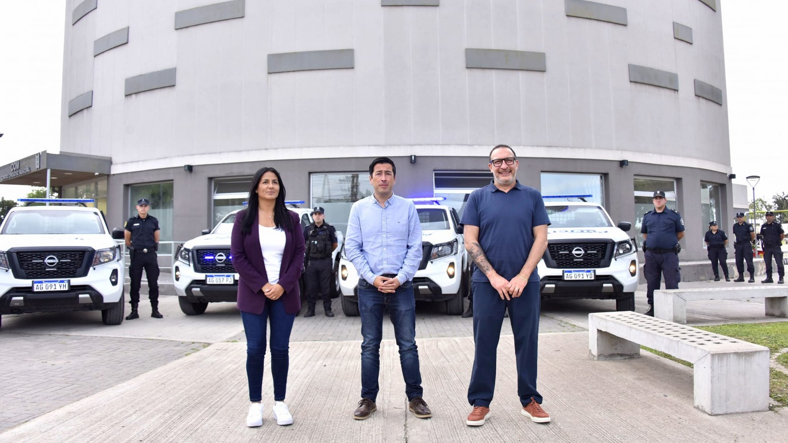 Se realizó una nueva entrega de patrullas para reforzar la seguridad en los barrios de Malvinas Argentinas