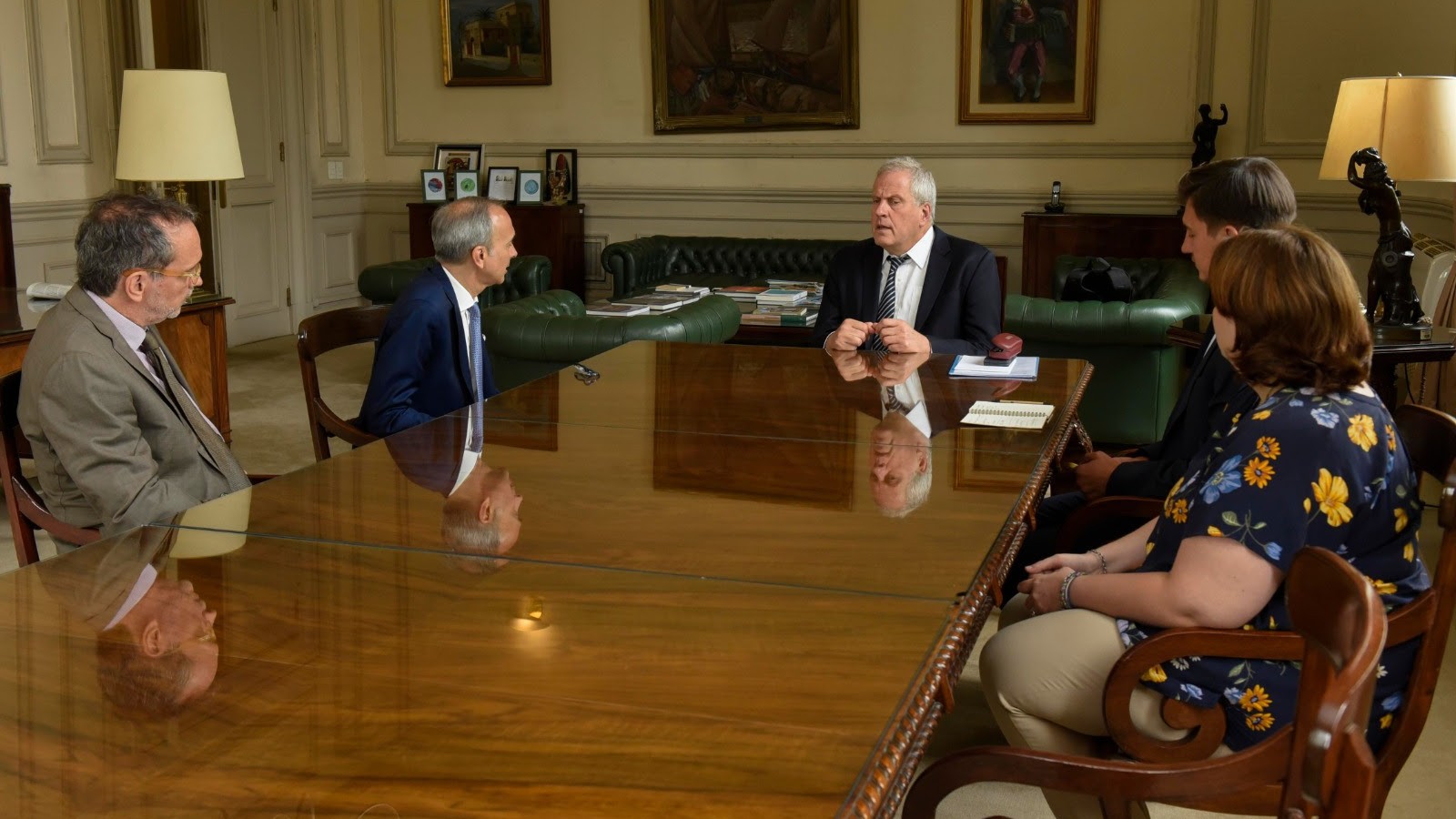 Perczyk mantuvo una reunión con el designado Secretario de Educación de la Nación