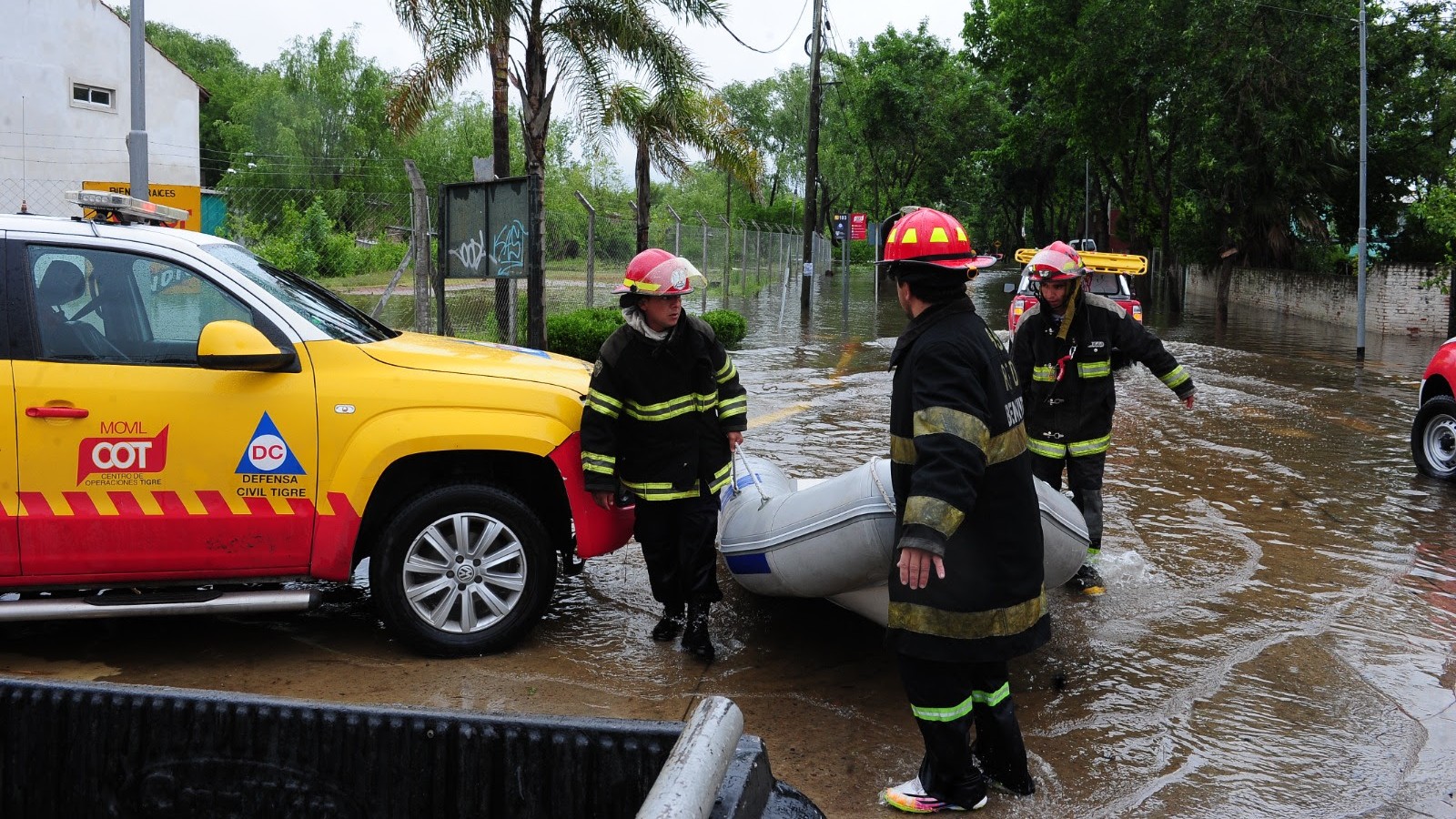 Sudestada e inundación por mareas: Alerta de Hidrografía Naval por crecida del Río de la Plata en Tigre