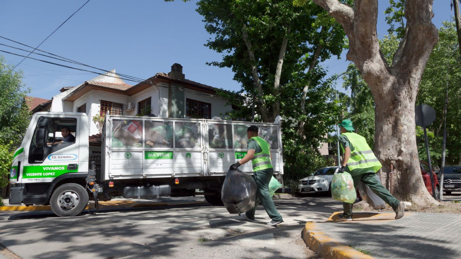 Funcionamiento de los servicios de recolección y Día Verde durante Año Nuevo