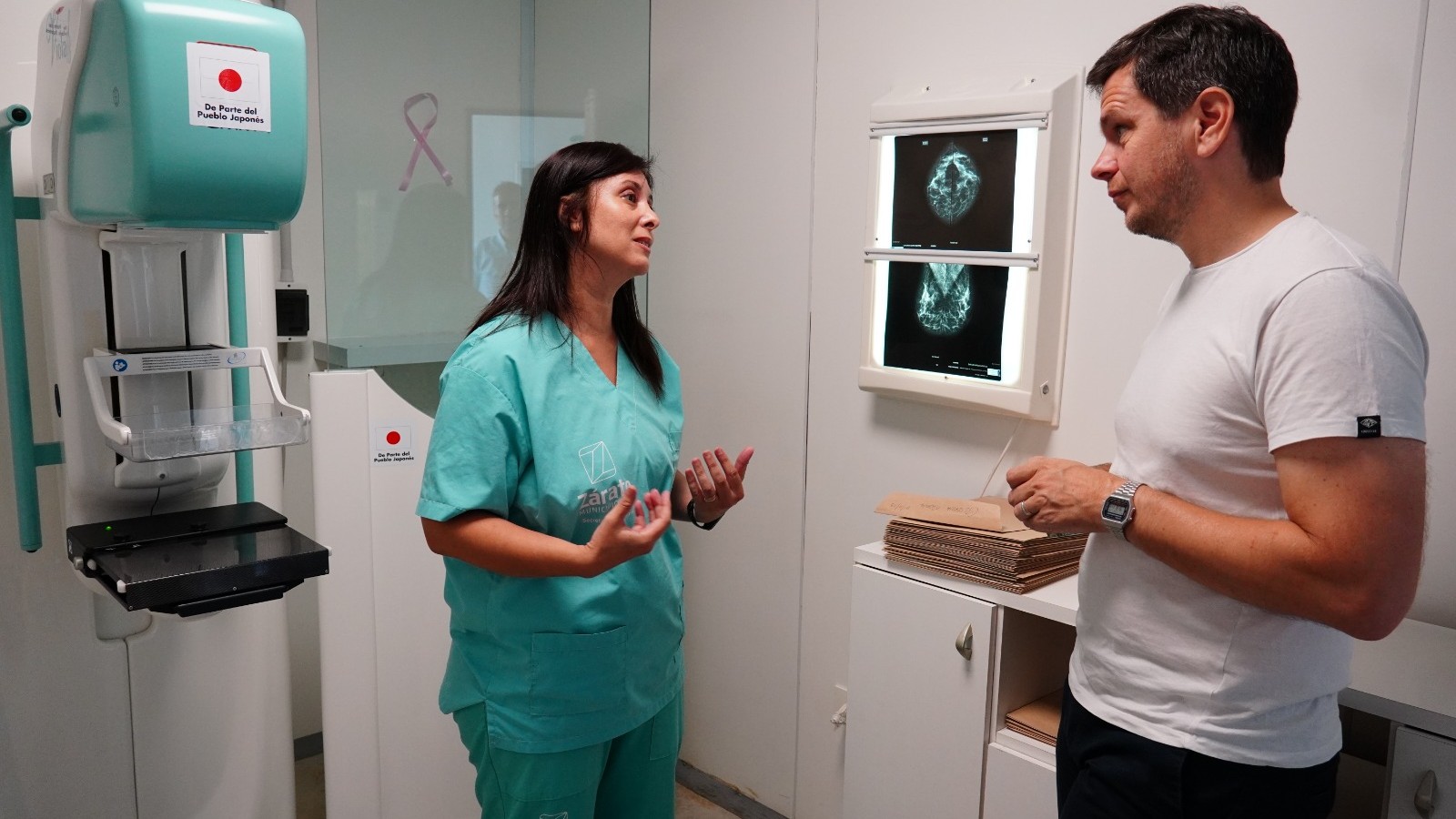 El intendente de Zárate Marcelo Matzkin recorrió el Hospital Intermedio Dr. Favaloro