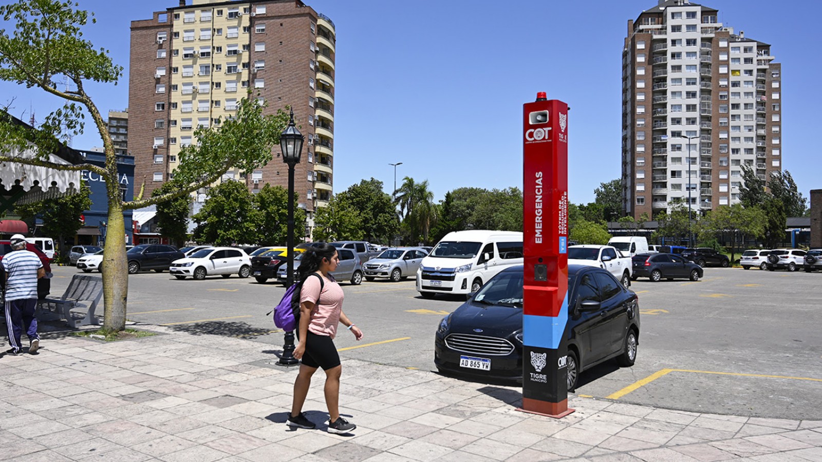 En Tigre, ya son 110 los espacios públicos que cuentan con Tótems de Seguridad Inteligente (TSI)