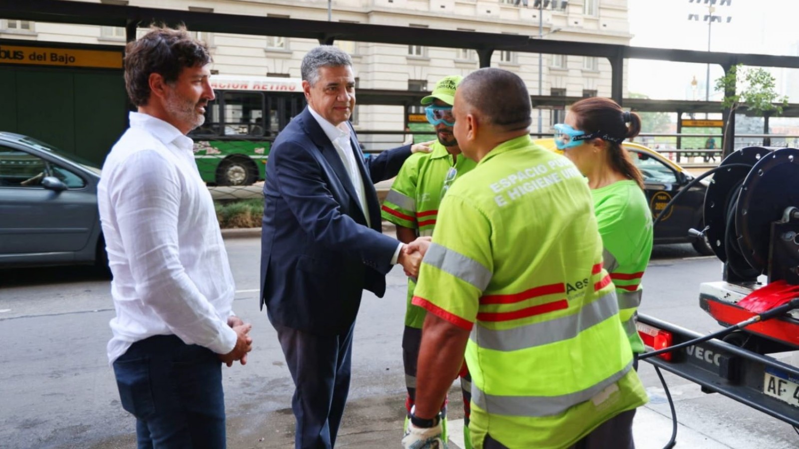 La Ciudad pone en marcha operativos de limpieza intensivos en zonas de alto tránsito