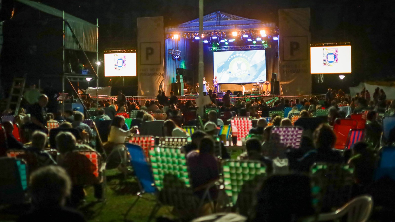 El Municipio de Pergamino presente en la Fiesta de la Estaca del pueblo Acevedo