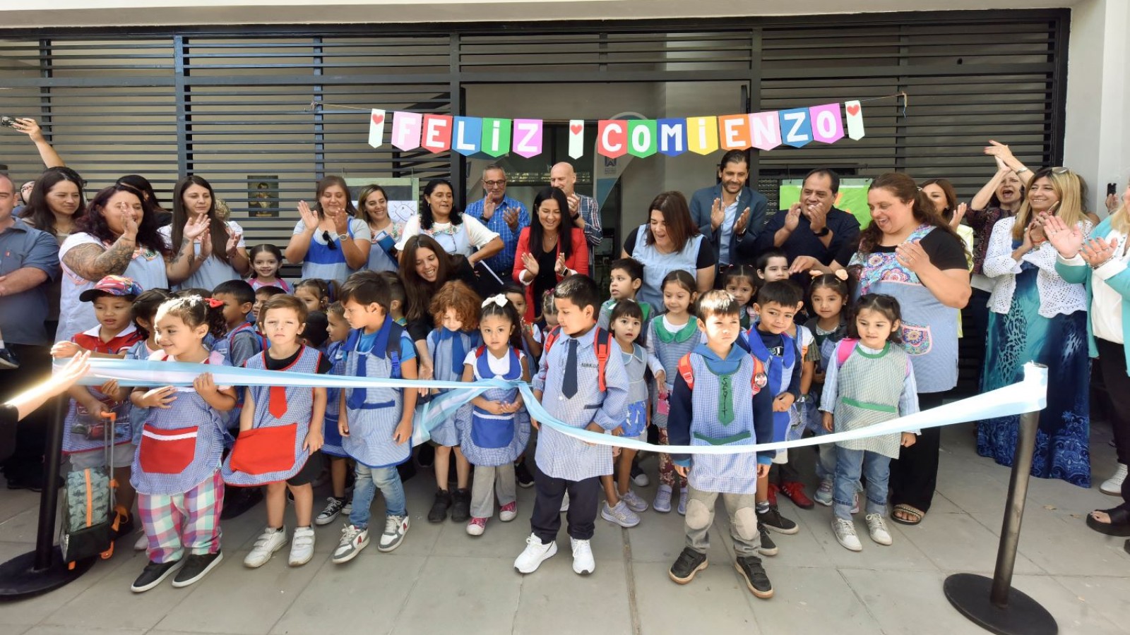 Se inauguró el nuevo edificio del Jardín N° 902 de Los Polvorines