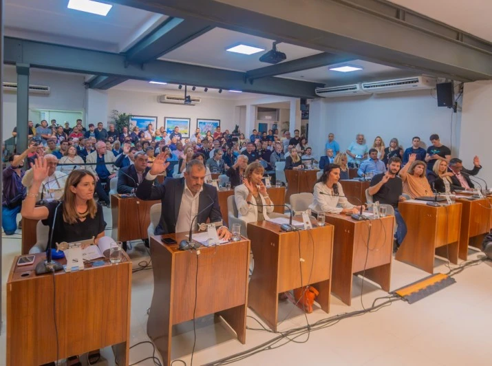 Juan Andreotti inició el período de sesiones 2024 del Concejo Deliberante de San Fernando 