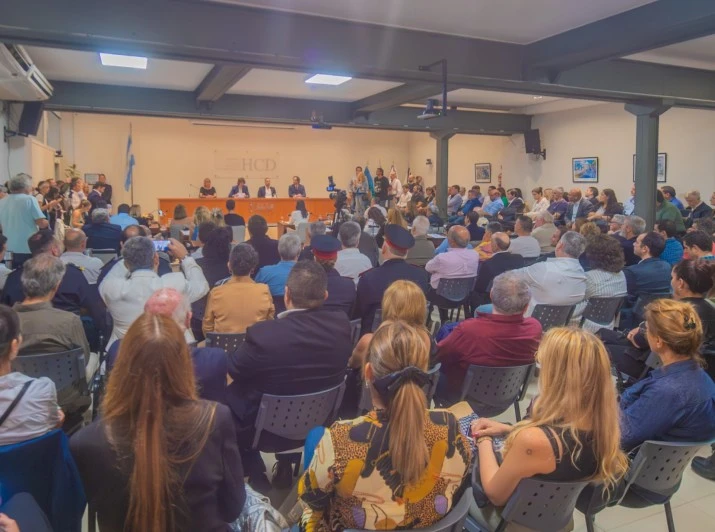 Juan Andreotti inició el período de sesiones 2024 del Concejo Deliberante de San Fernando 