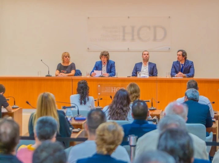 Juan Andreotti inició el período de sesiones 2024 del Concejo Deliberante de San Fernando 