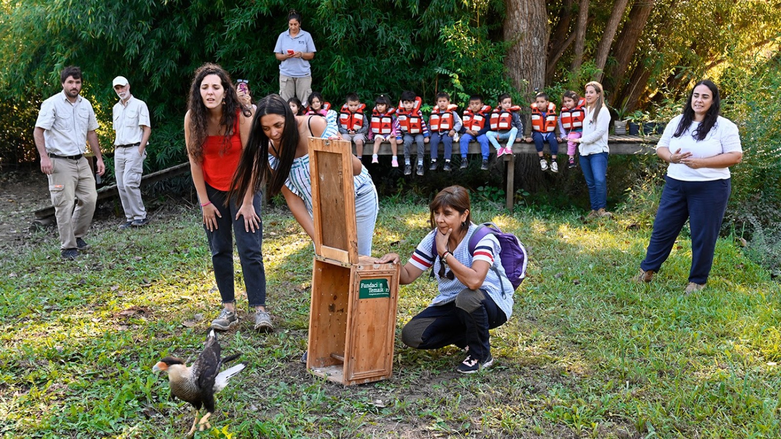 El Municipio reinsertó especies de fauna nativa en la Reserva Municipal Carapachay del Delta de Tigre