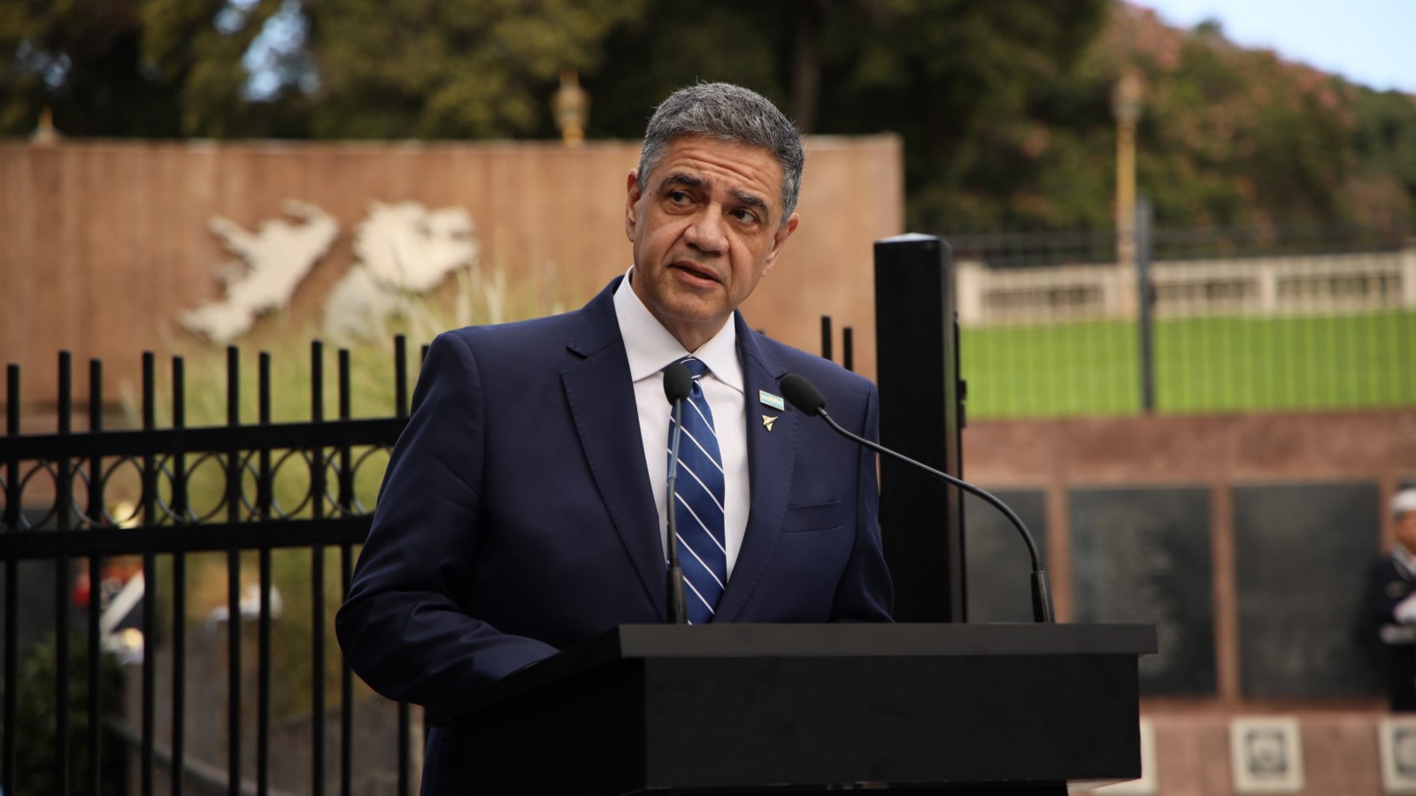 Jorge Macri, en el acto por Malvinas: "Vamos a ordenar y actualizar el padrón de veteranos nacidos y radicados en la Ciudad para darles el reconocimiento que se merecen"