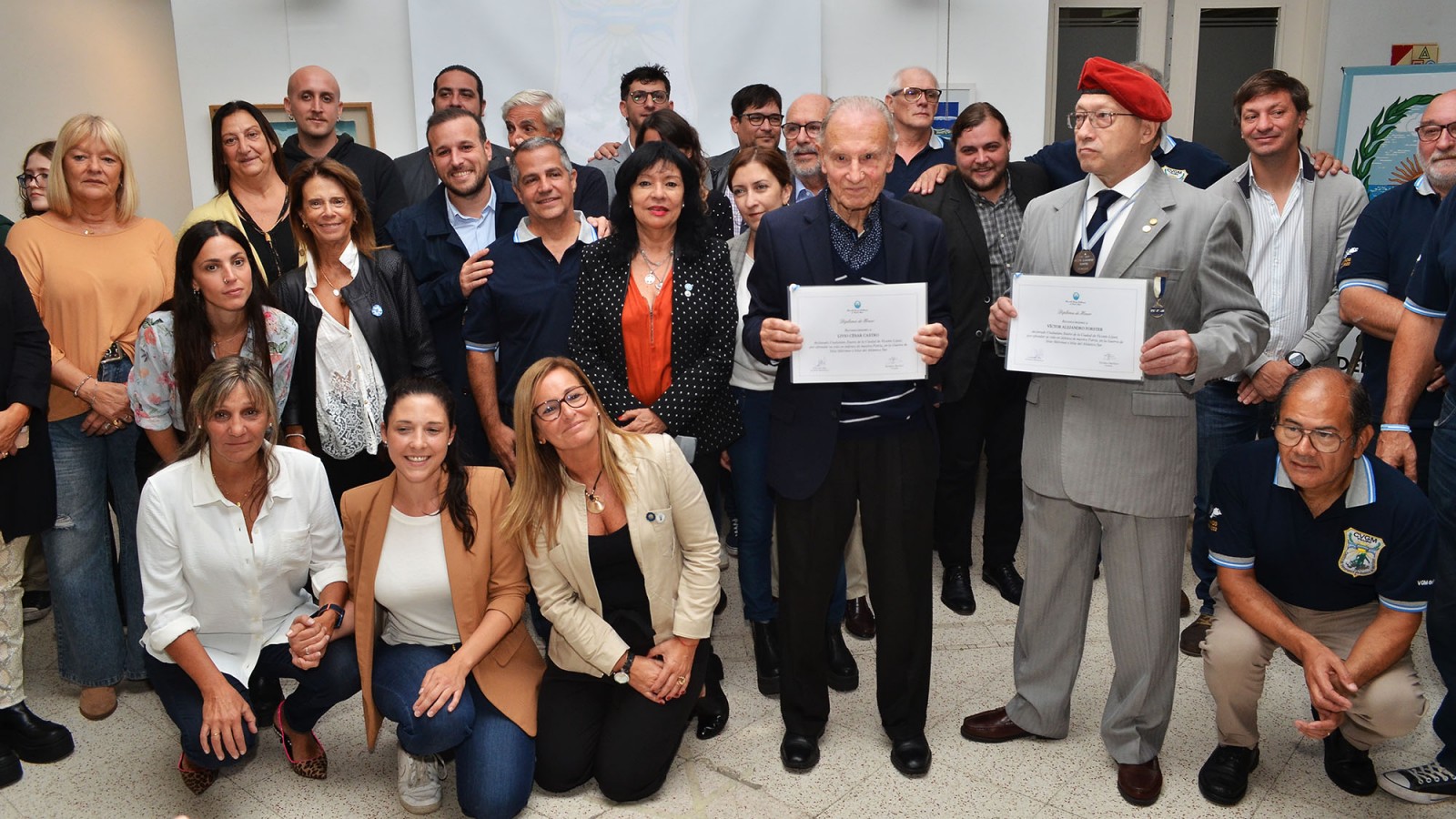 El Concejo Deliberante declaró Ciudadanos Ilustres a dos veteranos de Malvinas