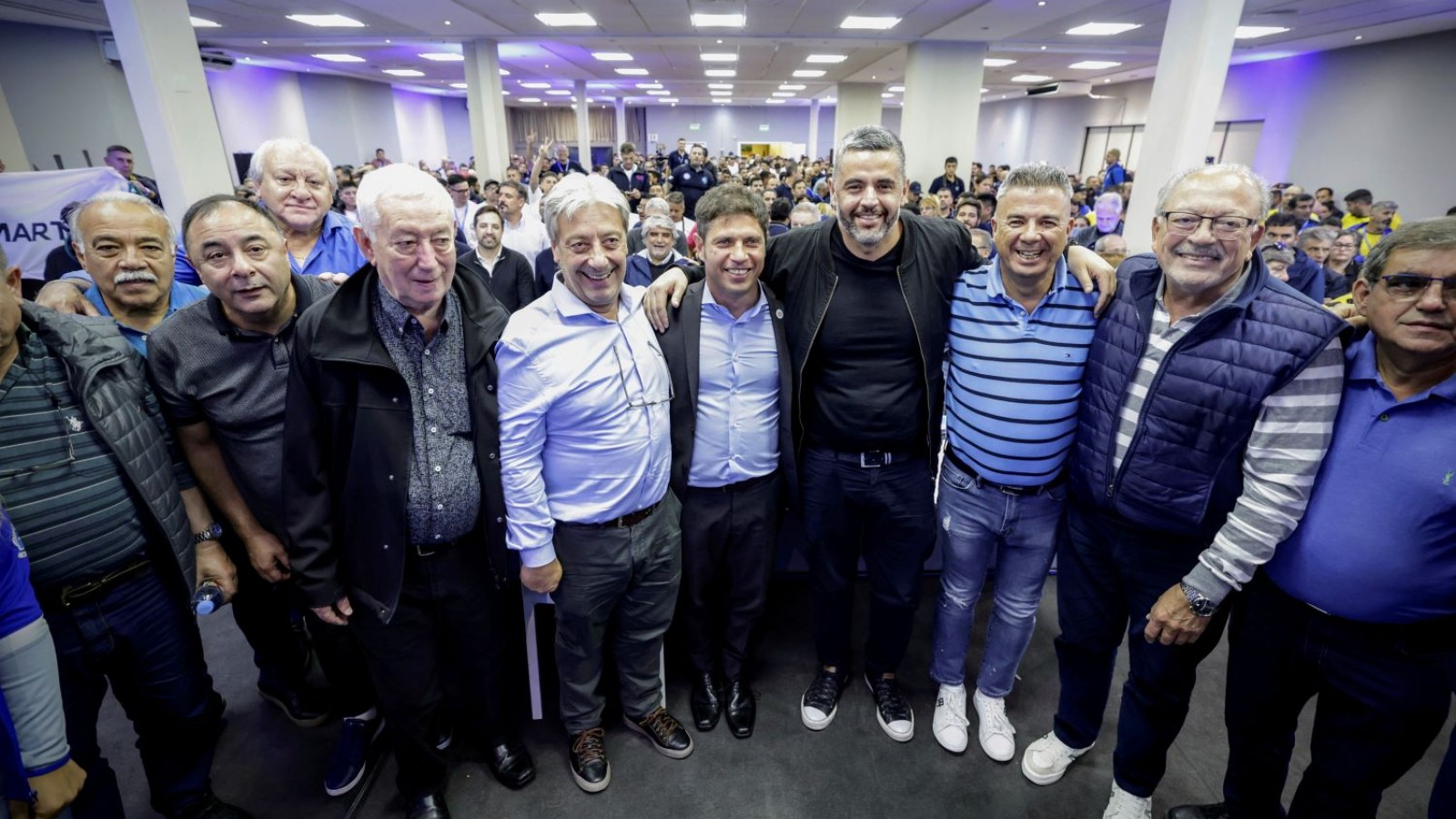 Kicillof cerró el Congreso de la UOM en Mar del Plata y se mostró con Furlán