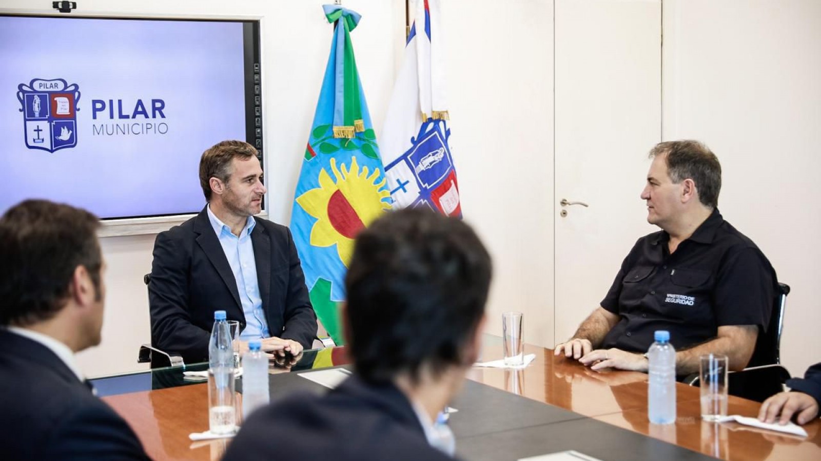 Achával y Alonso anunciaron la incorporación de la Fuerza Barrial de Aproximación al sistema integral de seguridad de Pilar