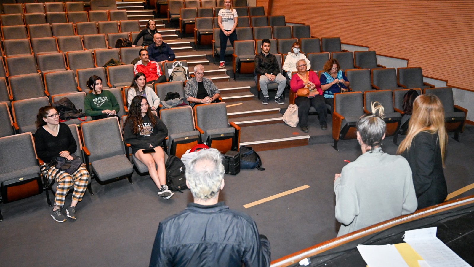 En el Teatro Pepe Soriano, comenzaron los ensayos del grupo de Comedia del Municipio de Tigre