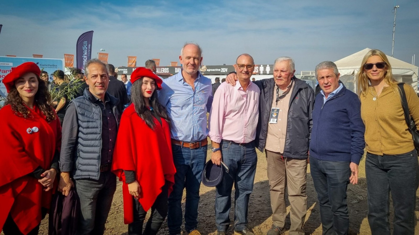 Martínez recorrió AgroActiva: "Es un orgullo que una familia pergaminense lo esté encabezando"
