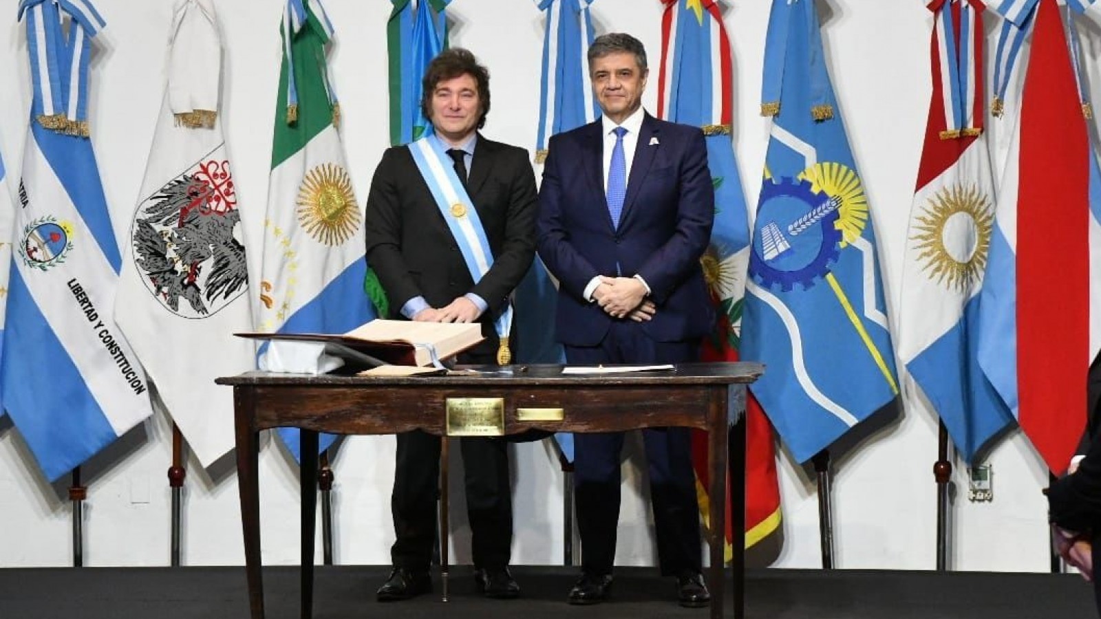 Jorge Macri tras firmar el Pacto de Mayo: "Nuestra convicción es trabajar para cambiar la Argentina"