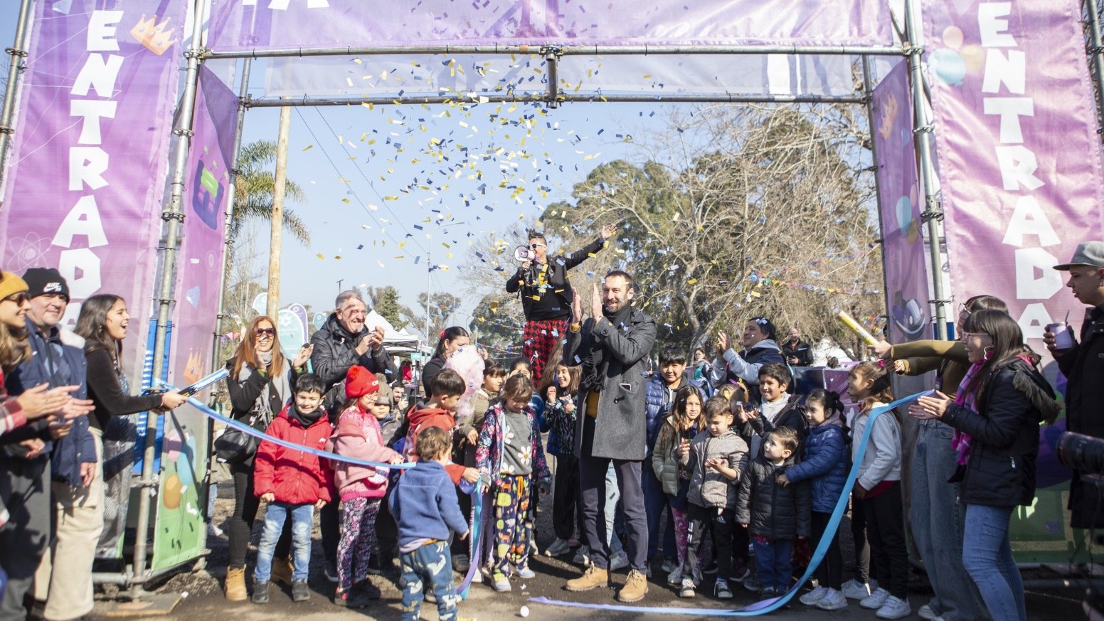 Más de 20.000 vecinos de Hurlingham disfrutaron el Parque de Invierno en el primer fin de semana
