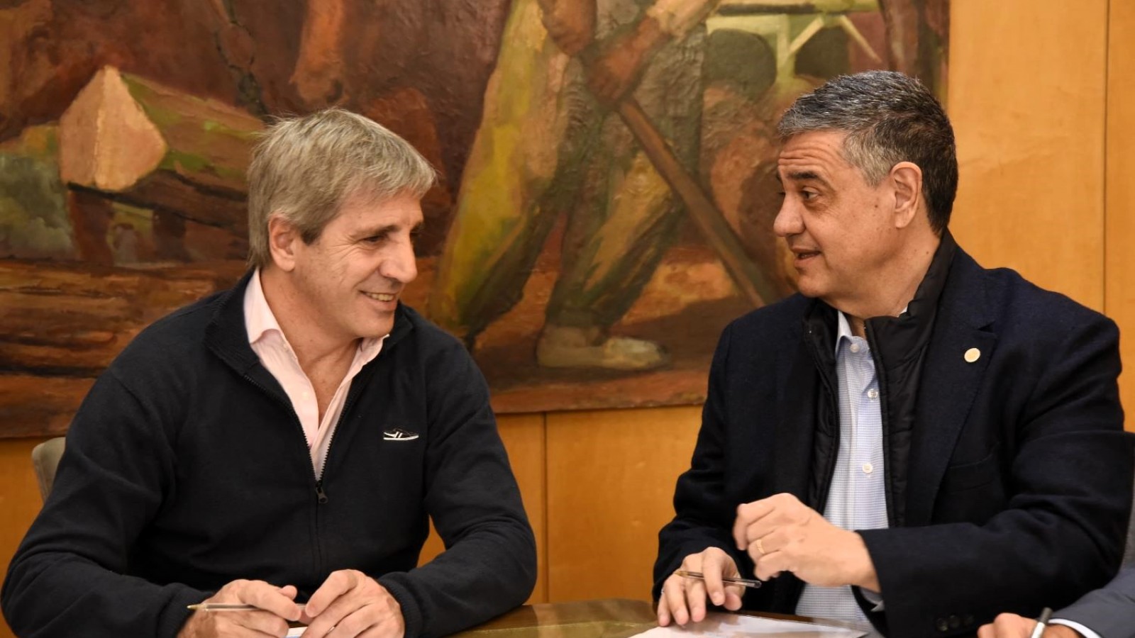 Jorge Macri aseguró que la reunión con Luis Caputo por coparticipación fue "tensa"