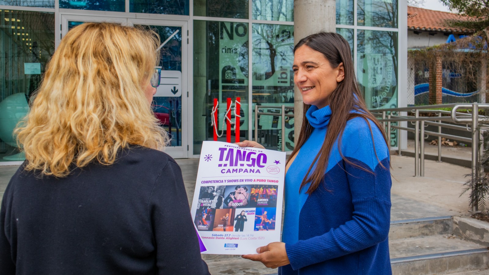 Elisa Abella brindó detalles del Festival Federal de Tango que se realizará el sábado en Campana