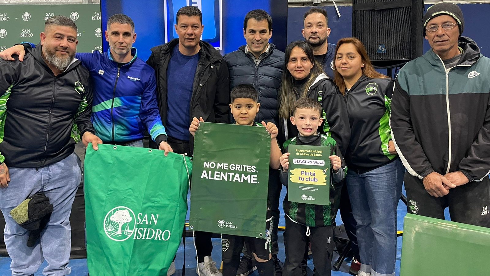 San Isidro presentó un programa municipal para fortalecer a los clubes de barrio