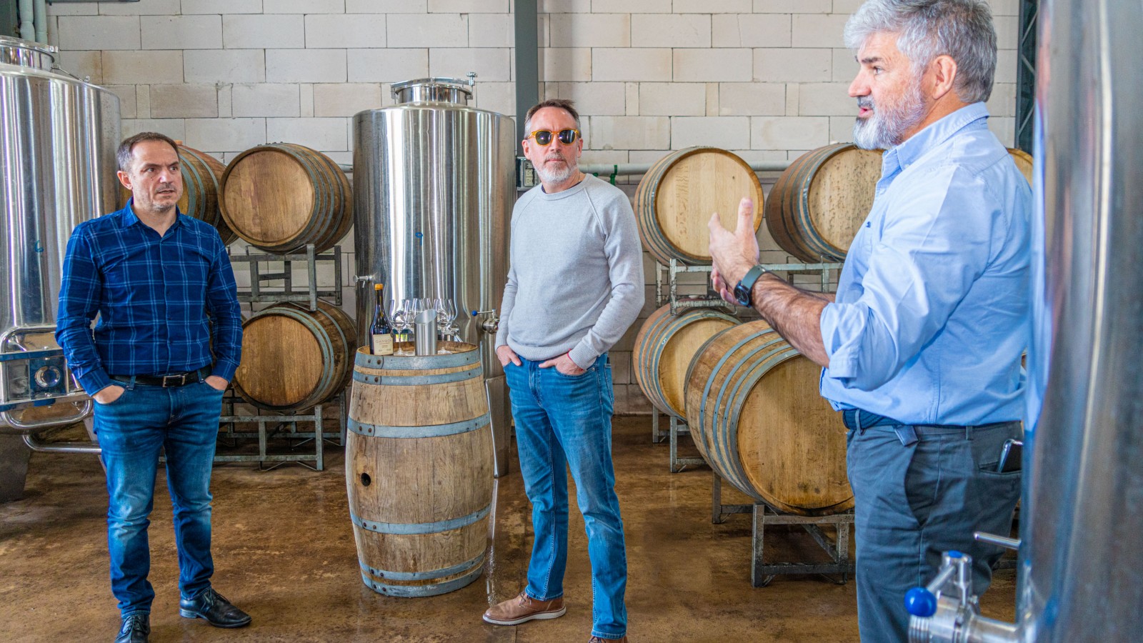 Abella visitó Bodega Gamboa y resaltó el crecimiento del enoturismo en Campana