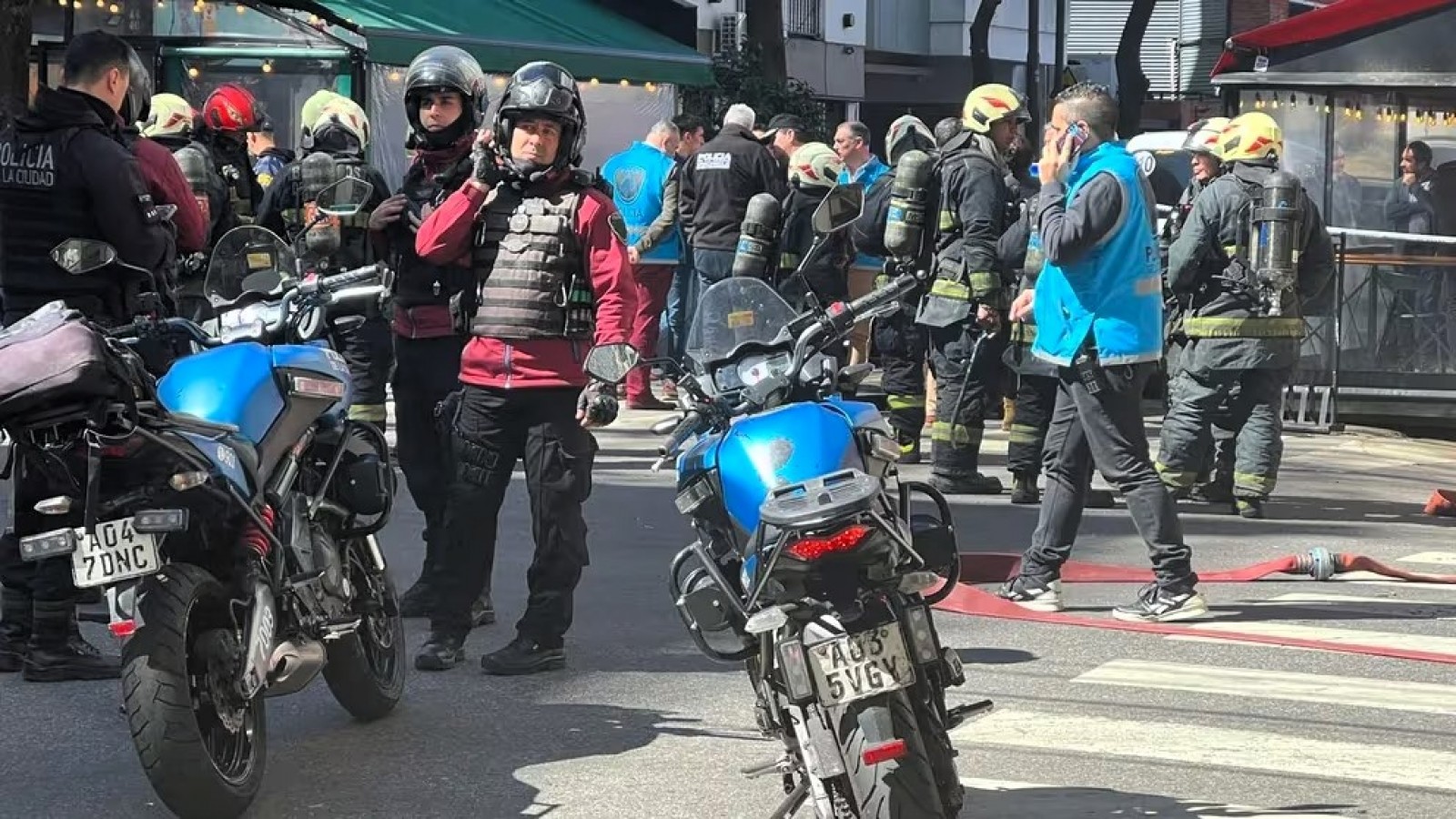 Enviaron a La Rural dos paquetes sospechosos, uno explotó y era para Nicolás Pino