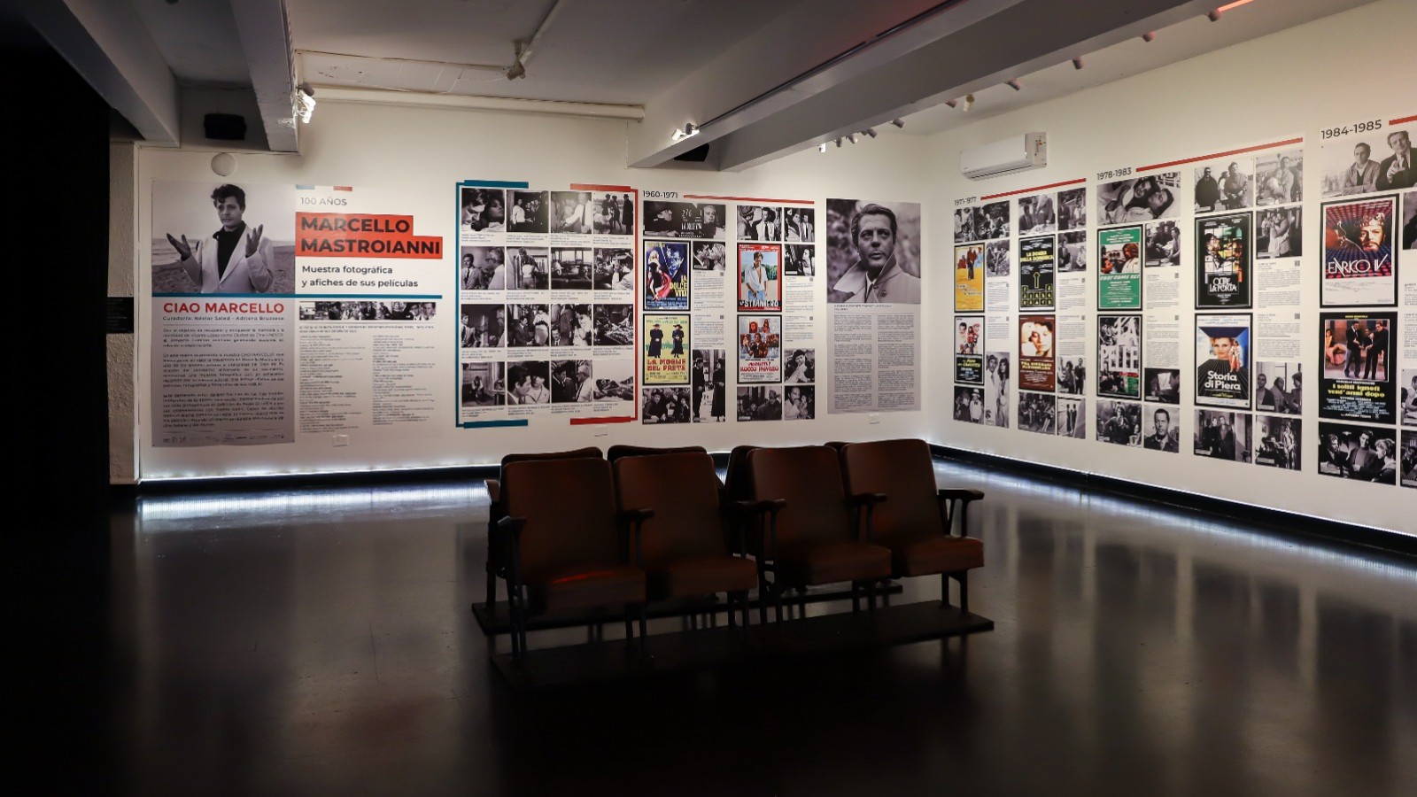 Continúa la muestra Ciao Marcello en la Casa de la Cultura en Vicente López