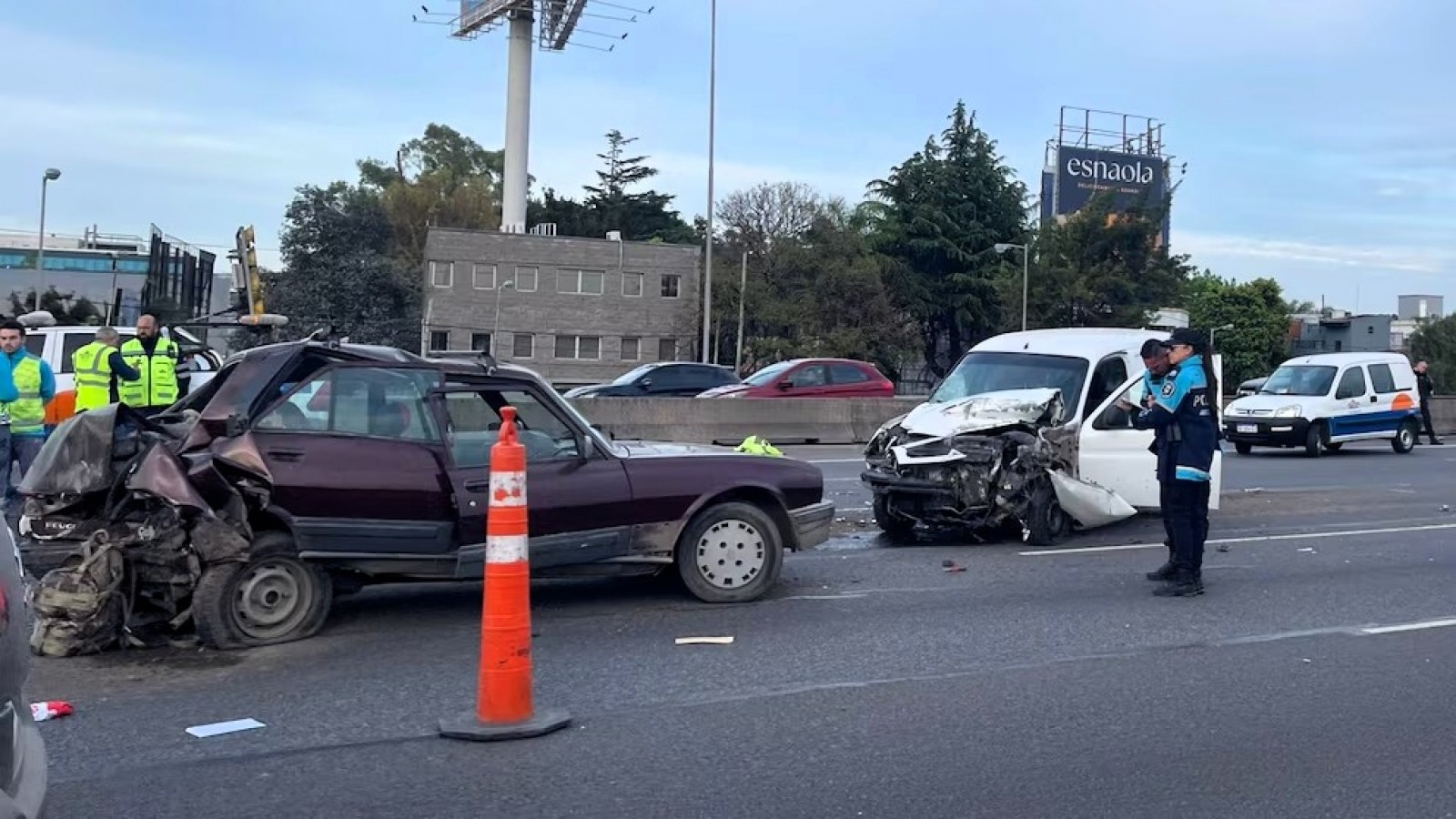 Choque fatal en Panamericana altura Munro: un muerto y dos heridos