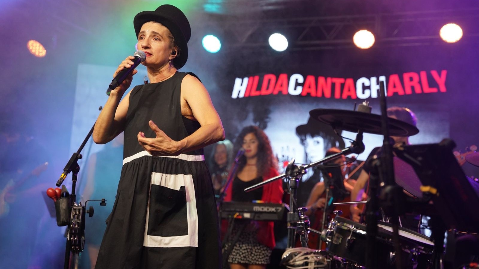 Más de 5 mil personas disfrutaron el show de Hilda Lizarazu y Lito Vitale en homenaje a Charly García en San Martín
