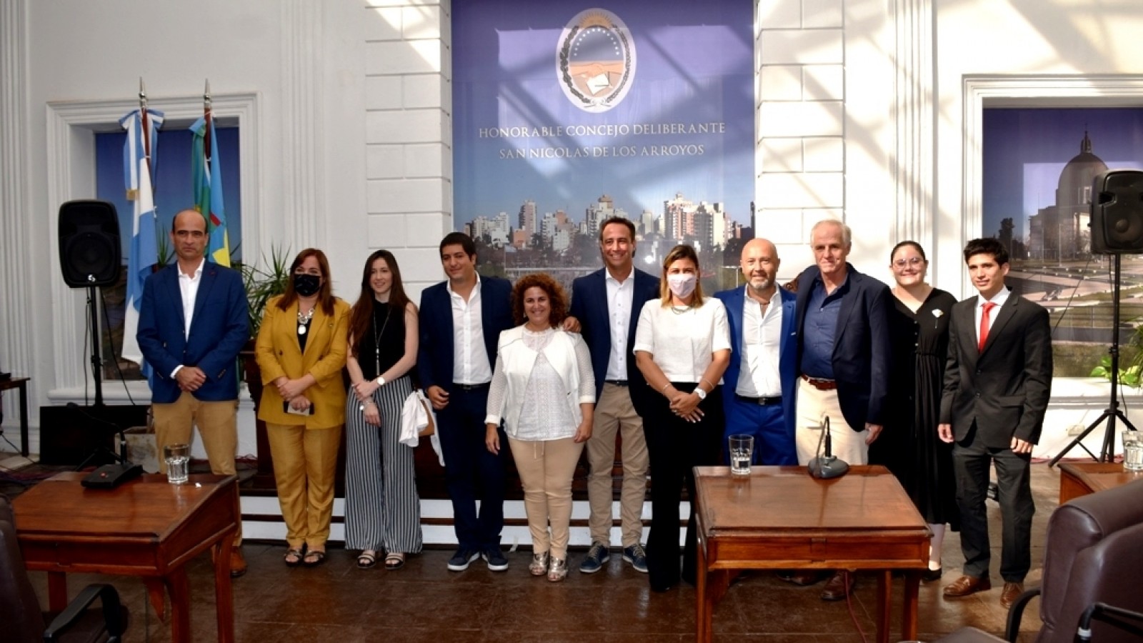 En sesión preparatoria, asumieron en San Nicolás los diez nuevos concejales